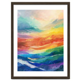 Vibrant Impasto Abstract Landscape Painting thumbnail