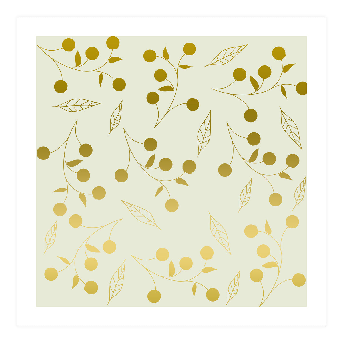 Golden Blossom (Print Only)