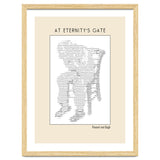 At Eternity’s Gate Vincent Van Gogh – Ascii Art thumbnail