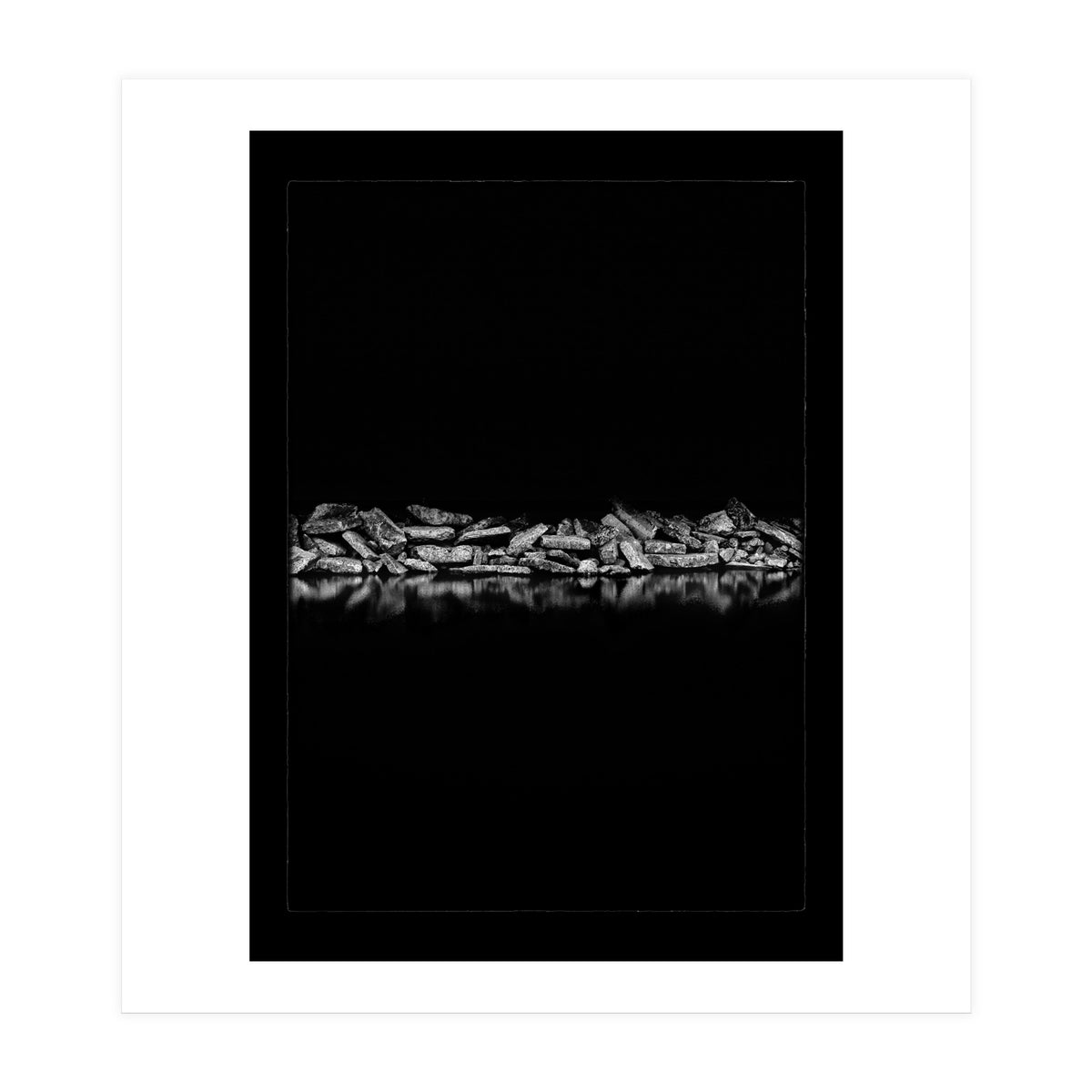 Breakwall No 1 with Border (Print Only)