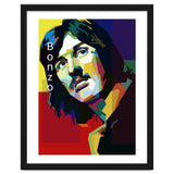 John Bonham Led Zeppelin Pop Art WPAP thumbnail