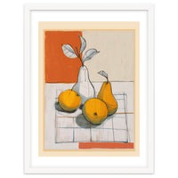 Modern Pear Still Life