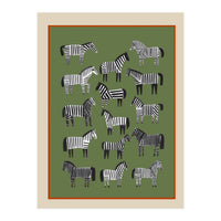 Striped Horses (Print Only)