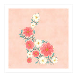 Flower Filled Rabbit (Print Only) thumbnail