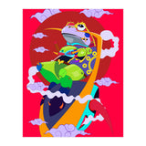 Knight Frog Pop Art Illustration (Print Only) thumbnail
