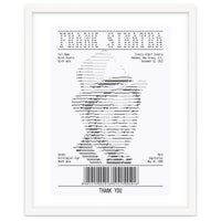 Receipt Art Frank Sinatra