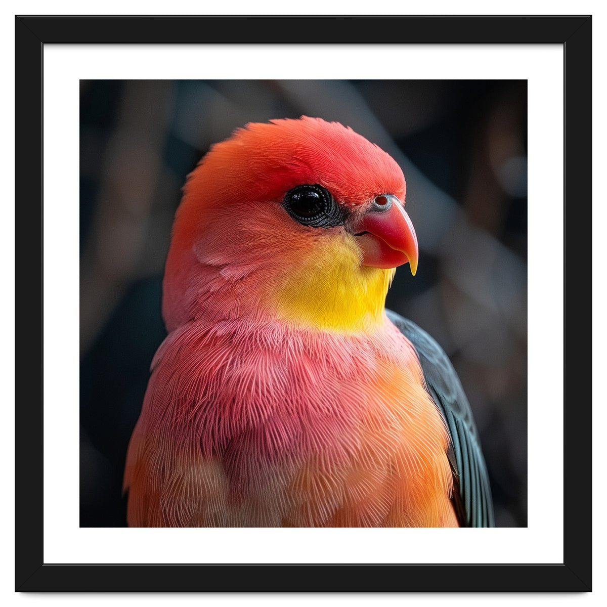 Vibrant Tropical Bird