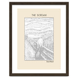 The Scream – Edvard Munch (ascii art) thumbnail