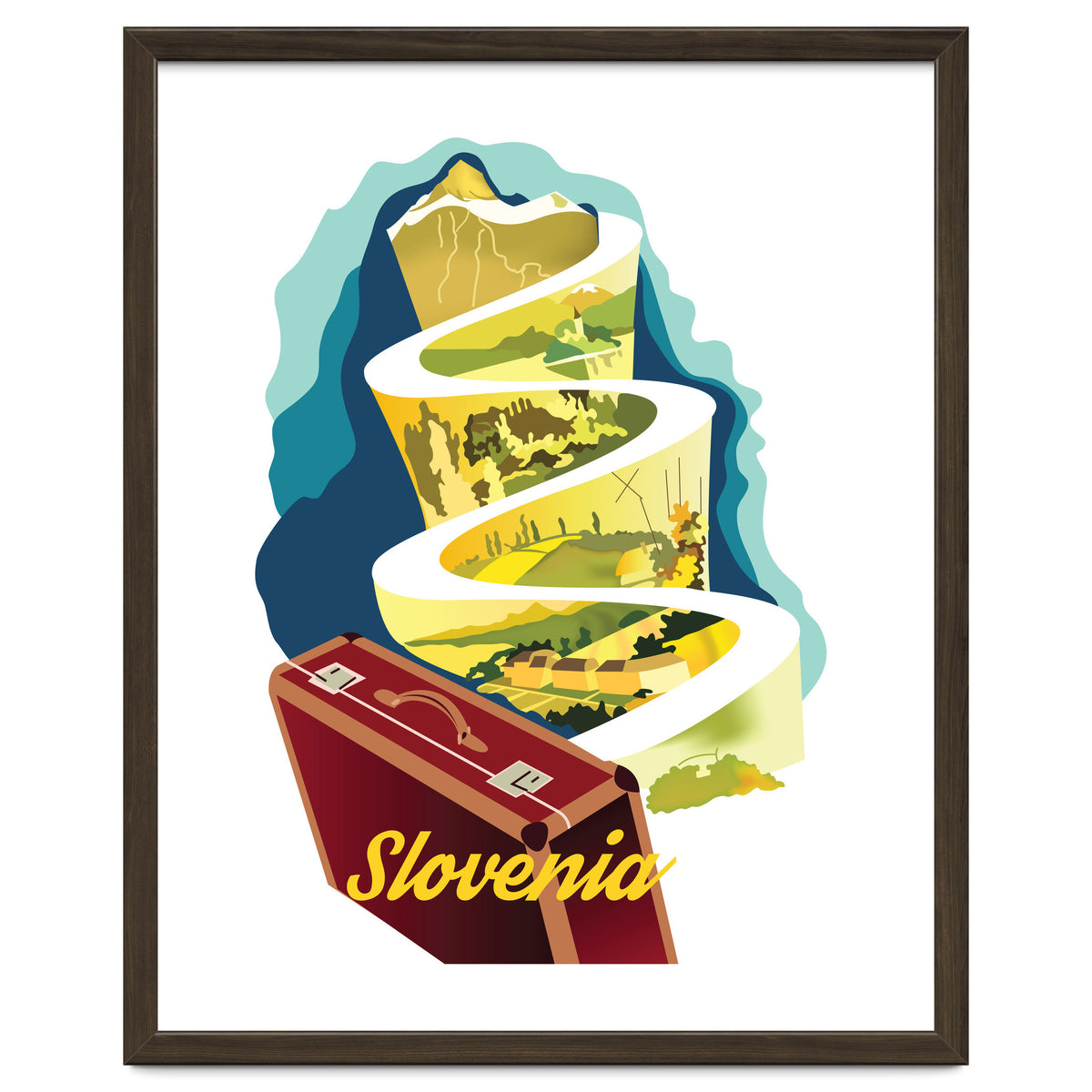 Slovenia, Mountain Road