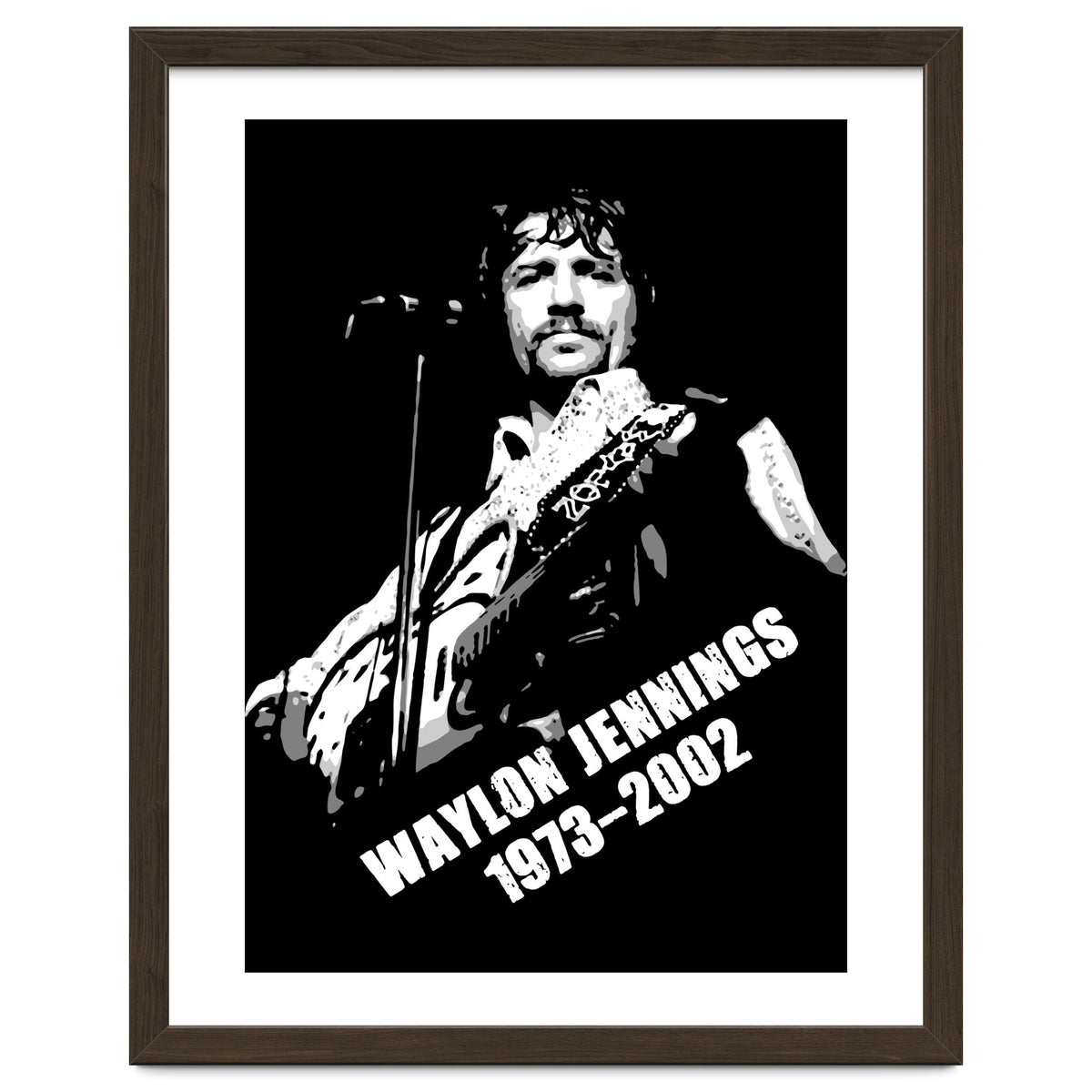 Waylon Jennings American Musician Legend