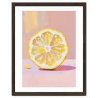 Lemon Slice – Modern Still Life Food