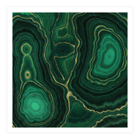 Malachite Texture 09 (Print Only)