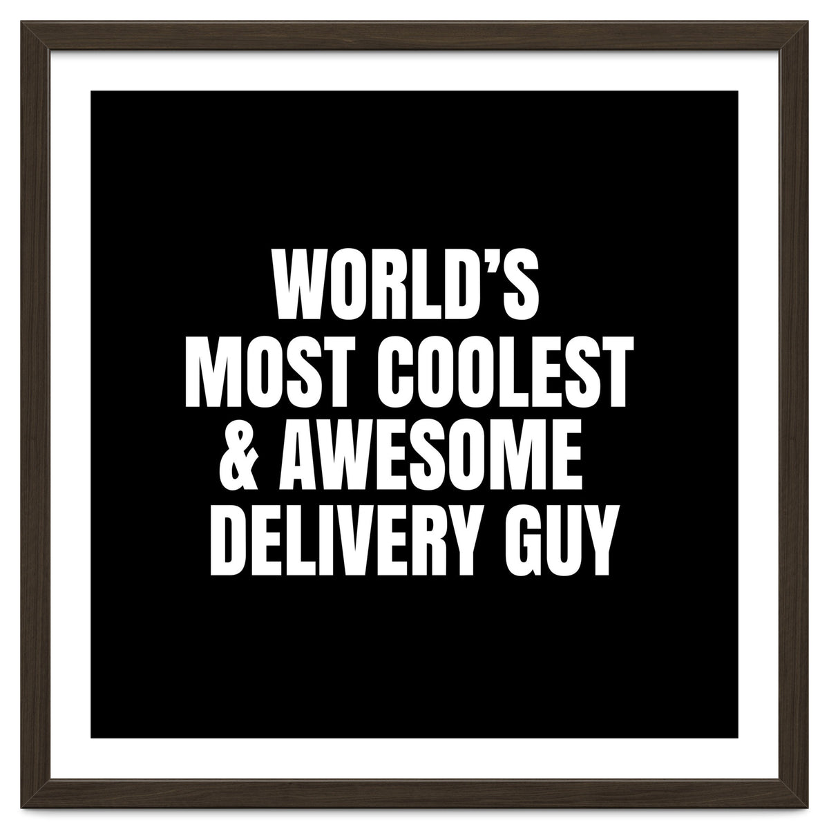 World's most coolest and awesome delivery Guy