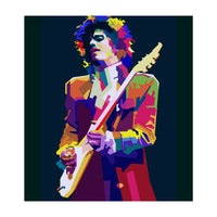 Prince Singer Musician Pop Art WPAP (Print Only)