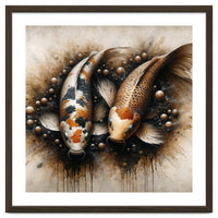 Powerful Koi Fish Pair