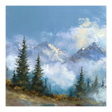 Majestic Snow-Capped Alpine Peaks (Print Only) thumbnail