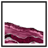 Burgundy & Silver Agate Texture 10 thumbnail