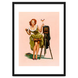 Sexy Pinup Woman On Photo Session thumbnail