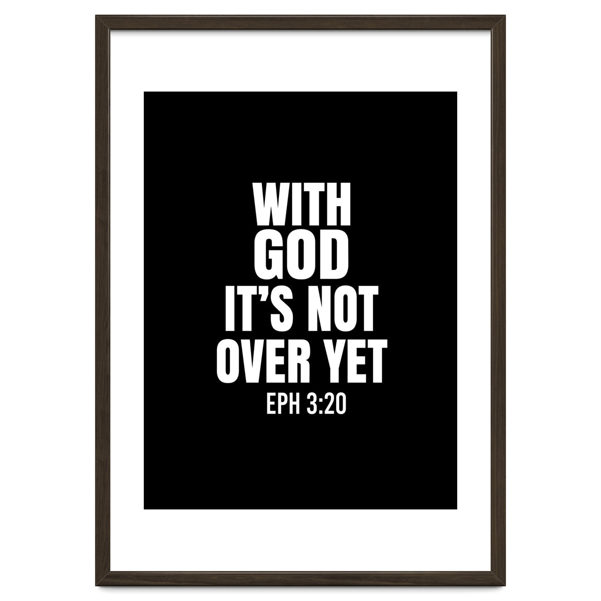 With God Its Not Over Yet