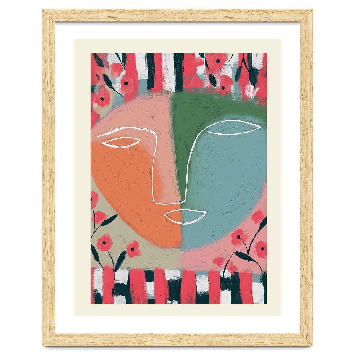 Dreams In Coral And Sage