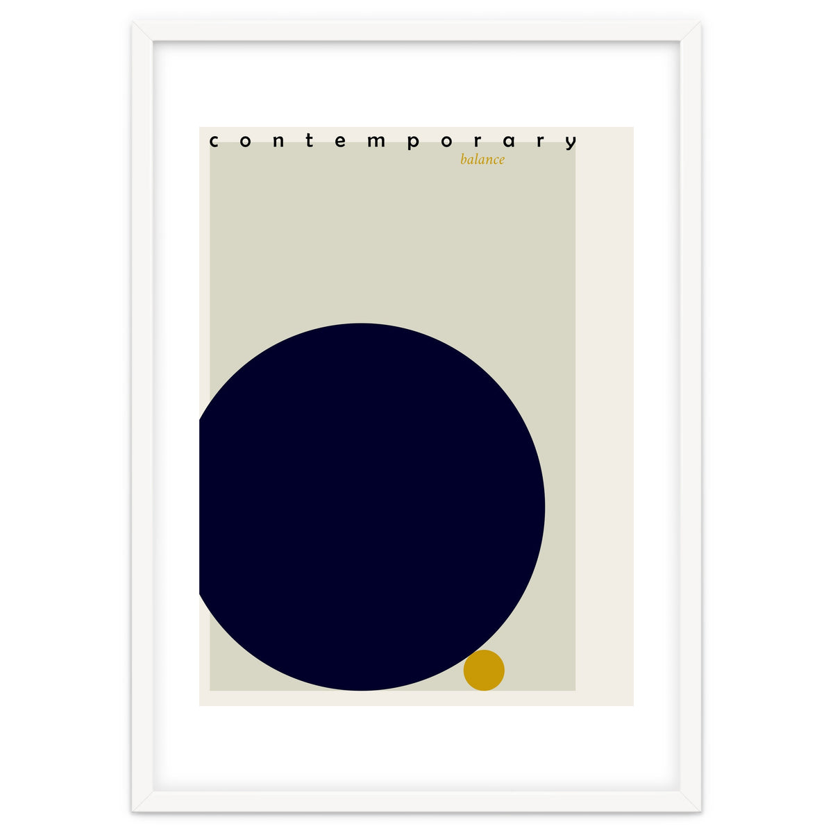 expectant iteration contemporary balance