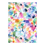 Colorful Watercolor Crystals and Gems (Print Only) thumbnail