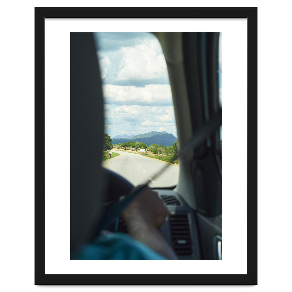 Driving Through Mozambique