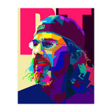 Mike Portnoy Drum Musician Pop Art WPAP (Print Only) thumbnail