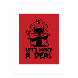 Let's Make A Deal with The Devil (Print Only) thumbnail