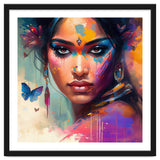 Butterfly Aura Hindu Portrait thumbnail