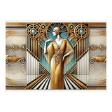 Gatsby Woman Art Deco Scene (Print Only) thumbnail
