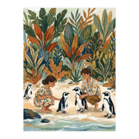 Wildlife Beach Gathering (Print Only)
