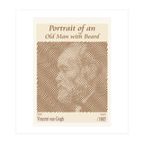 Portrait Of An Old Man With Beard – Vincent Van Gogh (1885) (Print Only) thumbnail
