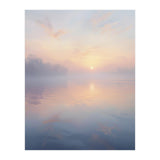 Ethereal Autumn Forest with Misty Sunlight Beams (Print Only) thumbnail