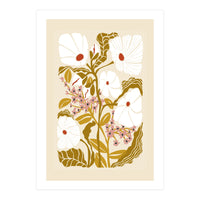 Klimt Flowers Earthy Colors (Print Only)