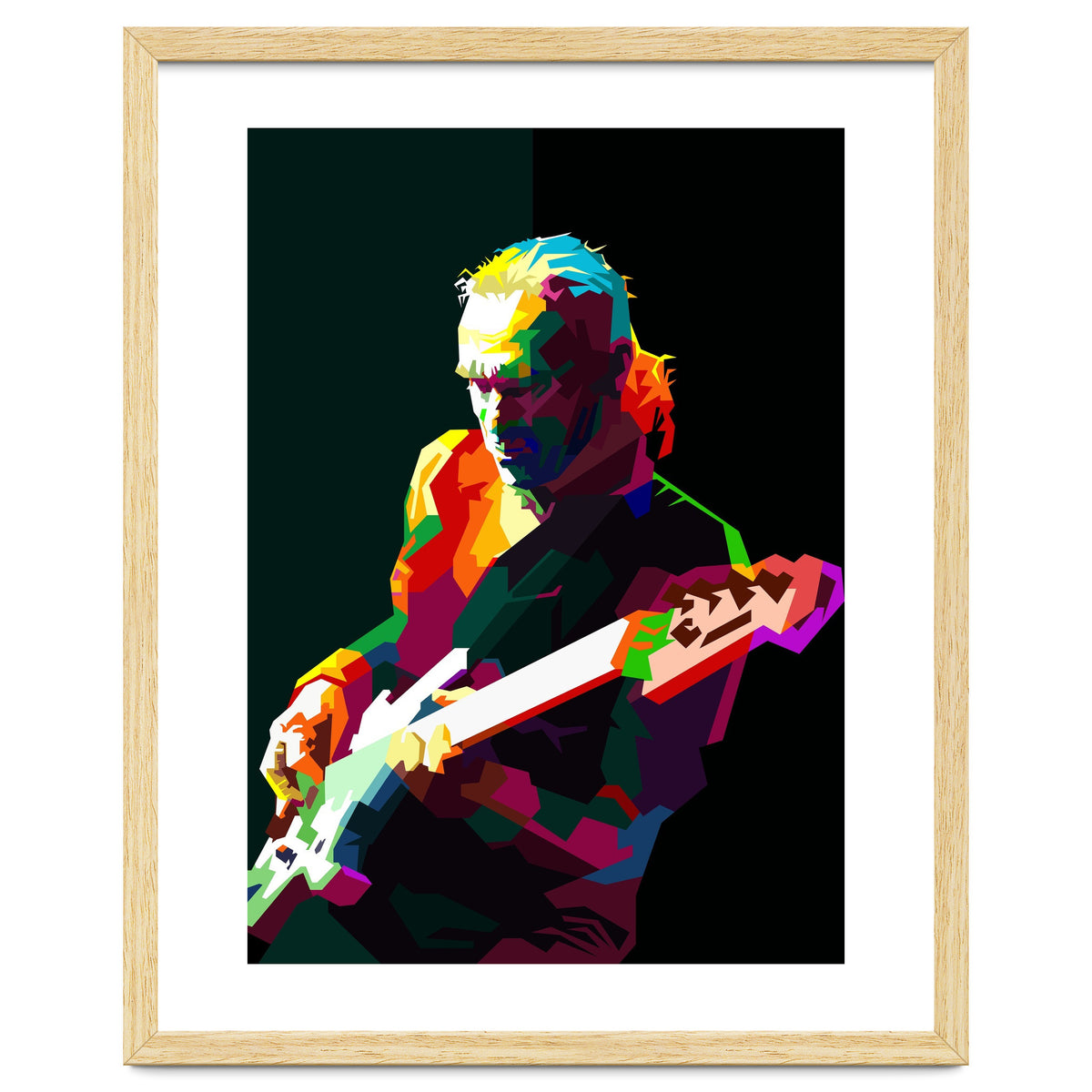 Billy Sheehan Pop Art WPAP