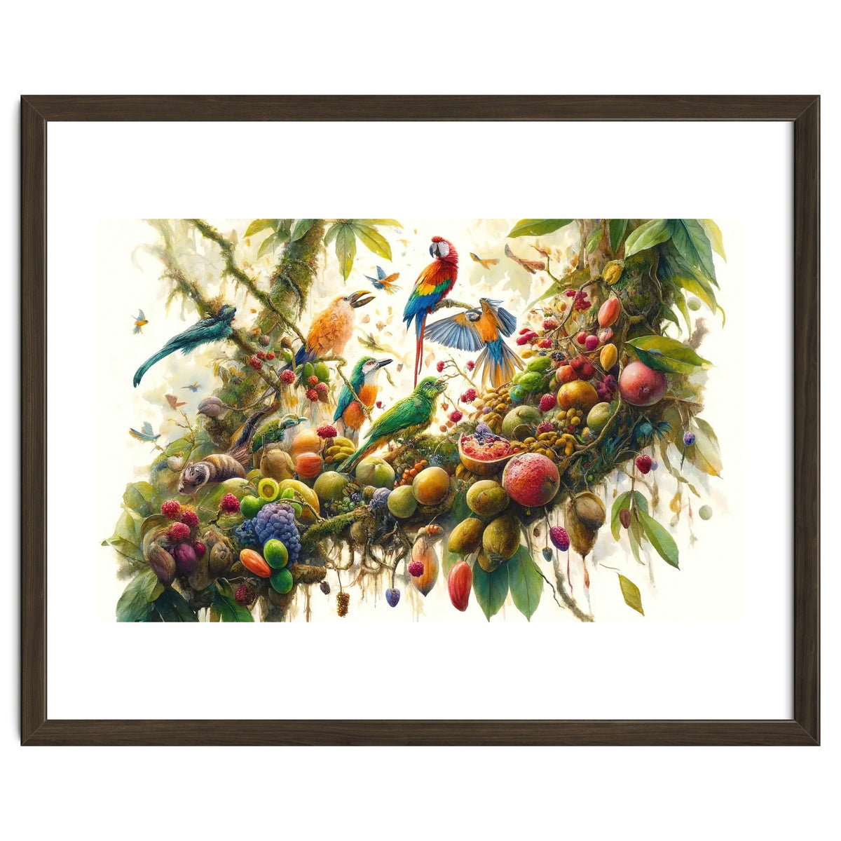 Jungle Symphony Of Tropical Birds