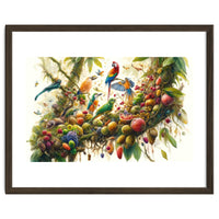 Jungle Symphony Of Tropical Birds