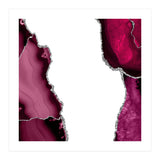 Burgundy & Silver Agate Texture 07  (Print Only) thumbnail