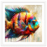 Colorful Tropical Fish Portrait thumbnail