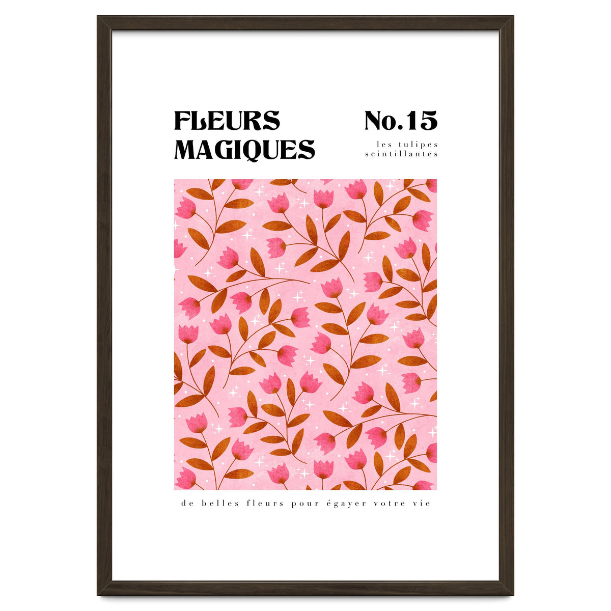 Magical Flowers No.15 Sparkling Tulips