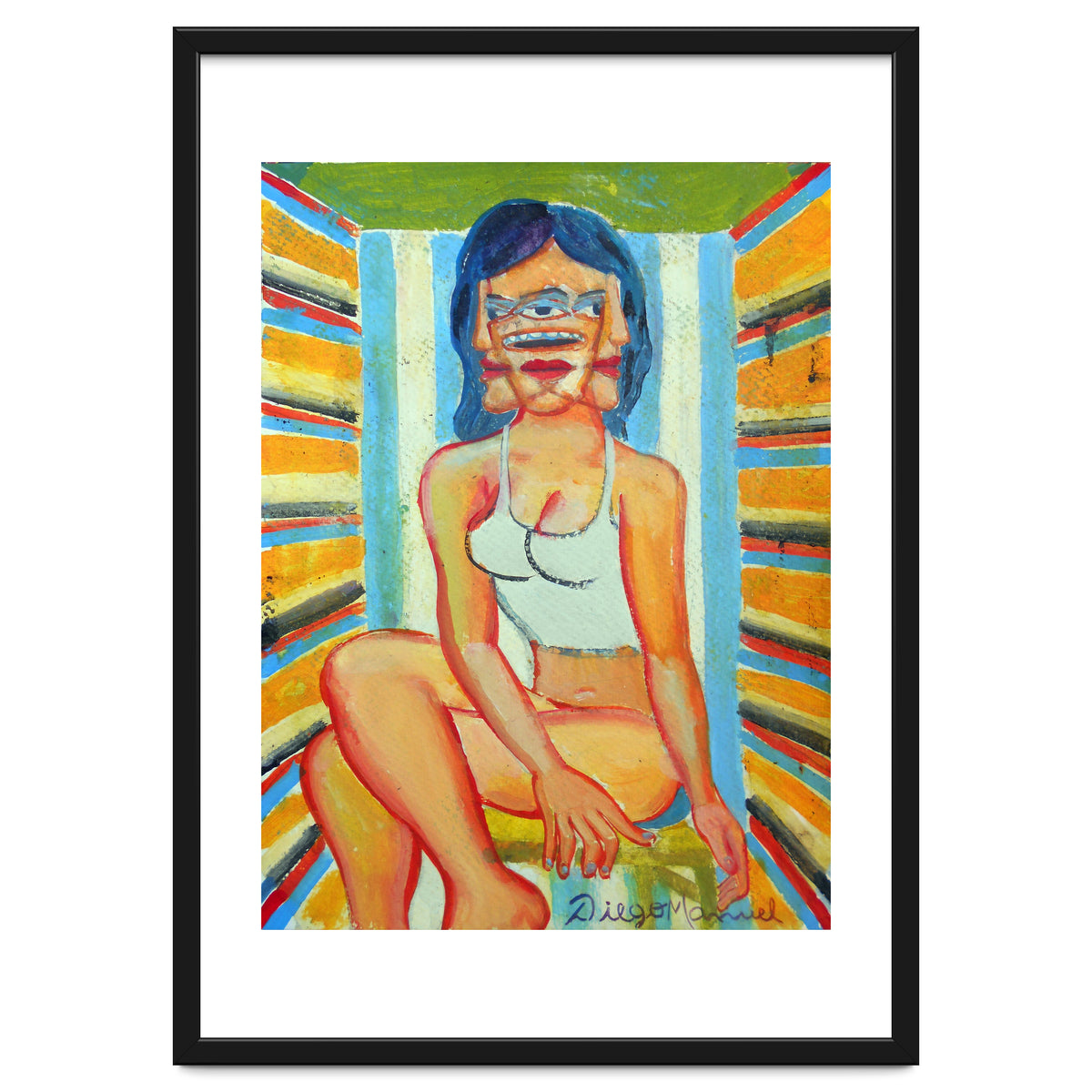 Mujer En La Silla 11