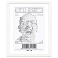 Receipt Art Chester Bennington