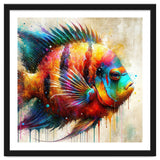 Colorful Tropical Fish Portrait thumbnail