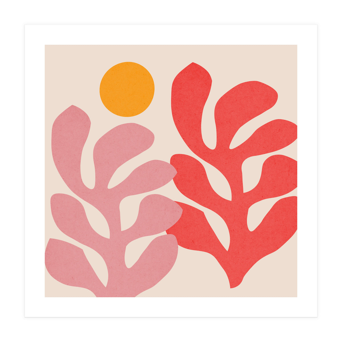 Floral matisse 1 (Print Only)