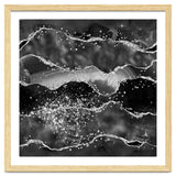 Black Glitter Agate Texture 06 thumbnail