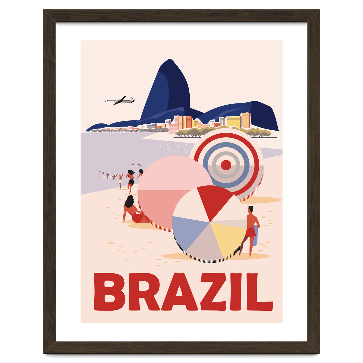 Brazil, Beach, Sao Paulo, City