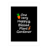 One very happy and blessed plant gardener (Print Only) thumbnail