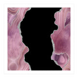 Mauve & Silver Agate Texture 02  (Print Only) thumbnail