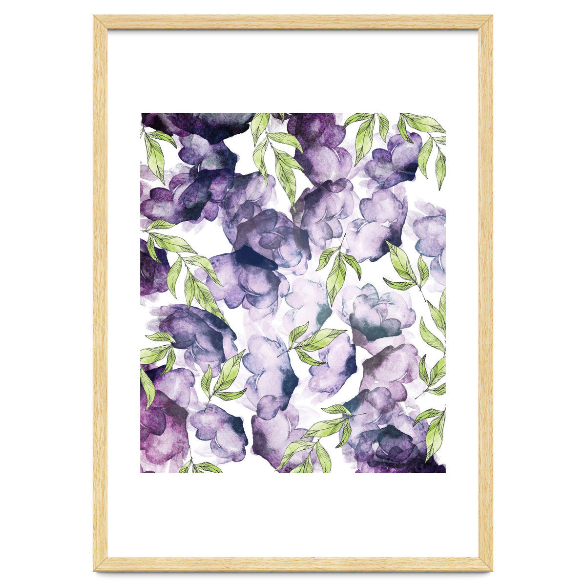 Watercolor + Ink Florals